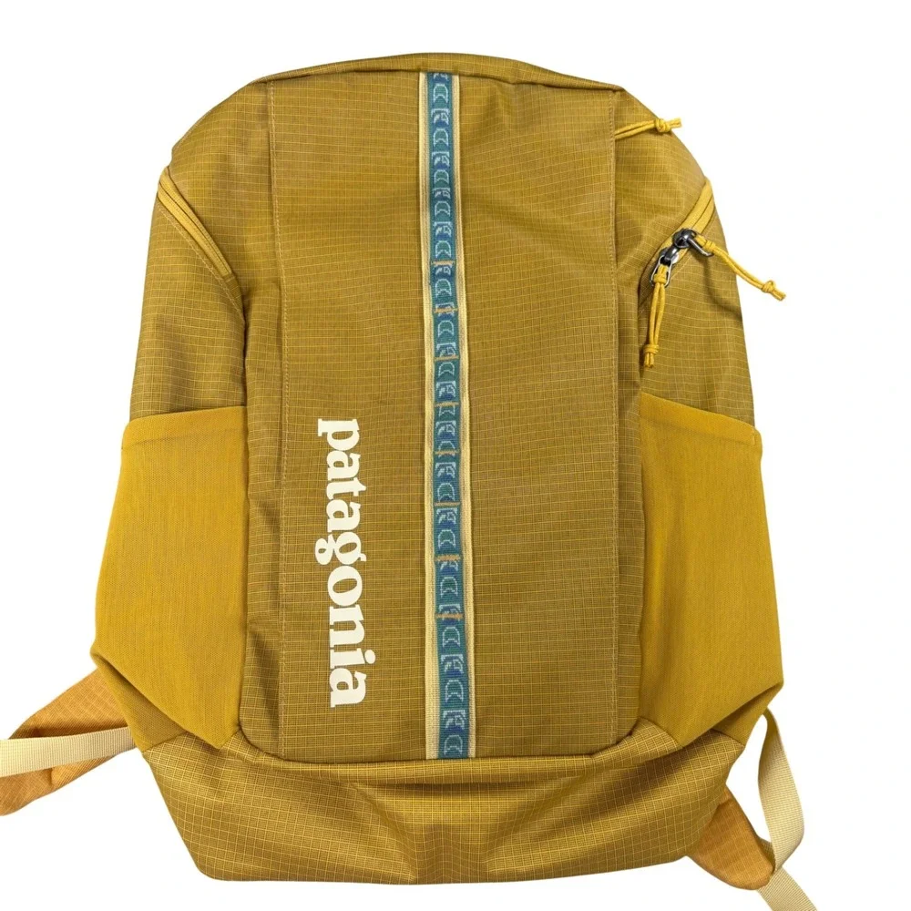 Patagonia Black Hole Pack 25L Yellow Recycled Ripstop Laptop Backpack 49297